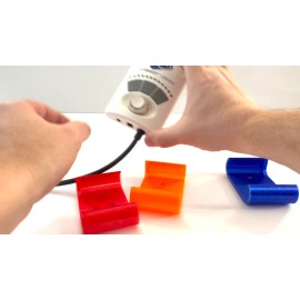 Leafgreen Solutions LLC Ecotech Marine Vortech MP10w - MP20w - MP40w - Controller Bracket Mount - Cherry Red