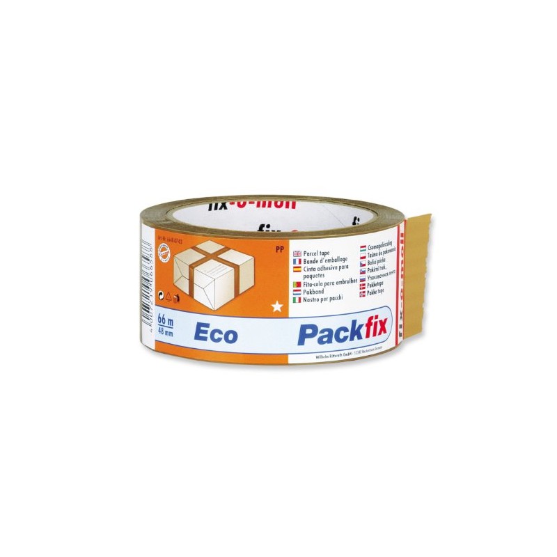 Ritterrath Packing Tape 66 m Brown Noisy, 3563330