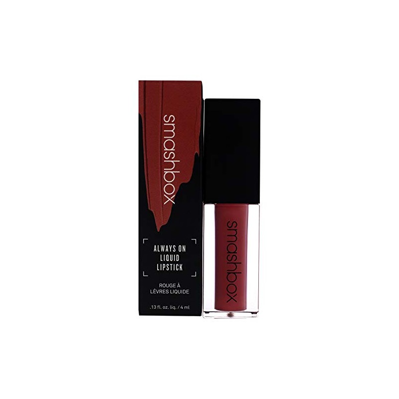 Smashbox Always On Liquid Lipstick, Stepping Out, 0.13 Fluid Ounce