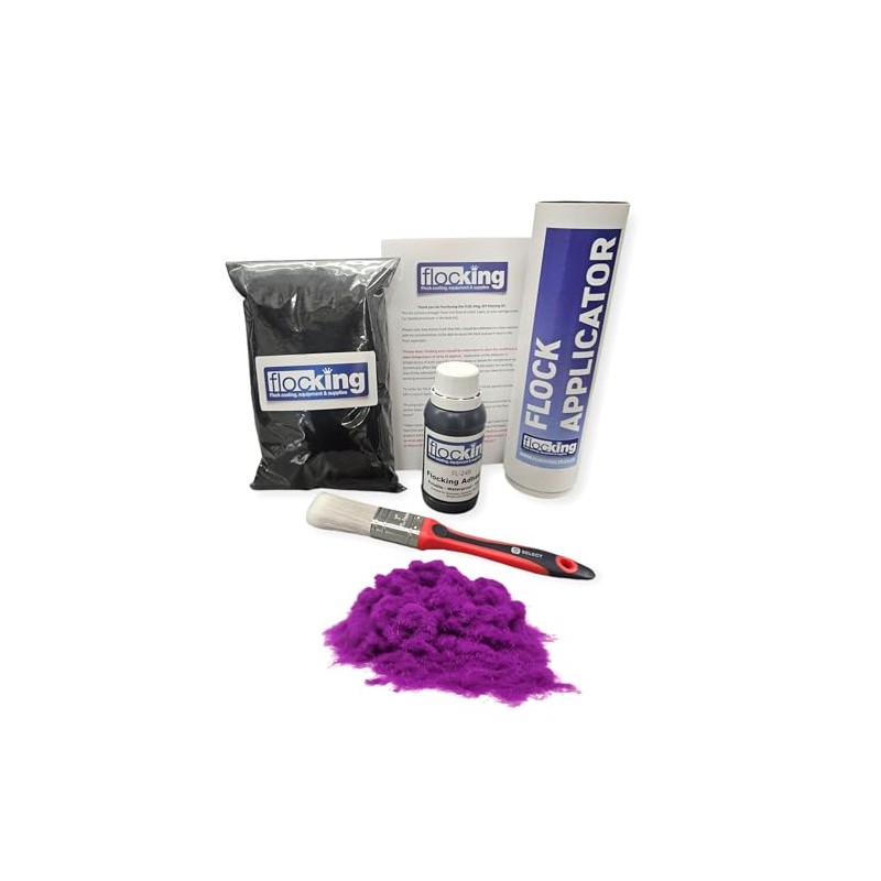 FLOC-KING DIY Flocking Kit - Purple - Flock powder -