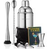 Modern Mixology Mixology Cocktail Shaker Set Drink Mixer, 8-piece Portable