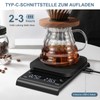 Coffee Scale with Timer and Digital Display