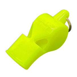FOX40 Fox 40 Classic/Pearl Whistle for Professional Referees [115db/90dB] Lanyard Included, Cork-Free Pea-less Type (Neo Yellow (90dB))