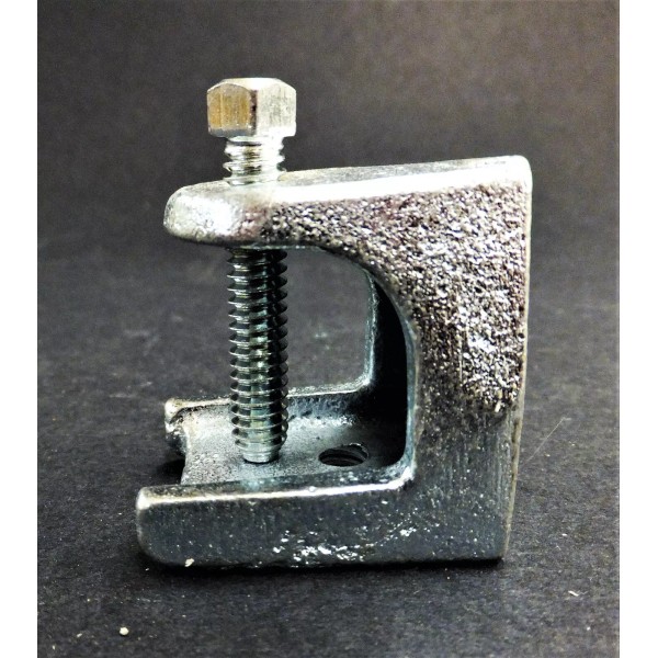 B-Line B444-1/2 Zinc Plated Malleable Iron Beam Clamp Rod Support