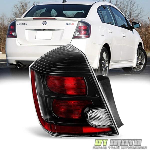 DTMOTO For 2010 2011 2012 Sentra SE-R/SR Tail Lights Brake
