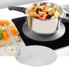 Heat Diffuser,Stainless Steel Induction Diffuser Plate with Foldable Handle for