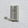 Daiki Metal 161-697 Latch Flat Hook DFH-55WB White Bronze