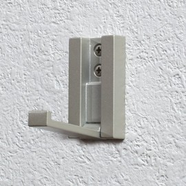 Daiki Metal 161-697 Latch Flat Hook DFH-55WB White Bronze