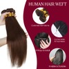 Benehair Human Hair Extensions Weft 100g Remy Straight Human Hair