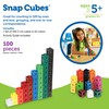 Learning Resources Snap Cubes - 100 Pieces, Ages 5+ Homeschool