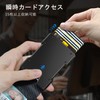 ECOZATU Credit Card Case, RFID Skimming, Slide-Type, Slim, Minimal, Thin,