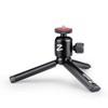 Zeadio Metal Mini Tripod with Ball Head Mount, with 1/4