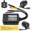 Motorcycle DVR Dash Cam, 2 Inch Screen, 1080P + 720P