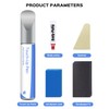 PARTS4EV Brilliant Silver Metallic(K23) Touch Up Paint Repair Kit Compatible