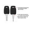 Master Luggage Keys Compatible with 007 002 Suitcase Password Locks