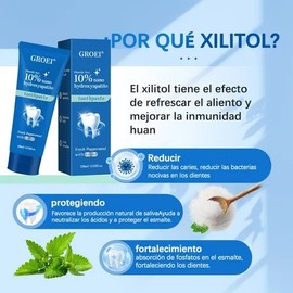 Pasta Dental Blanqueadora De Hidroxiapatita Sin Oxígeno