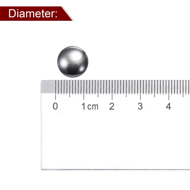 sourcing map 25pcs Precision Balls 11mm Diameter 304 Stainless Steel
