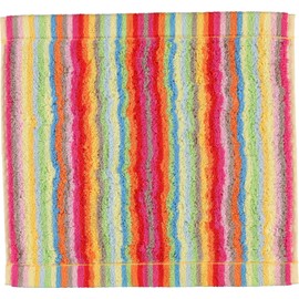 Cawö washcloth jacquard orange size 30x30 cm