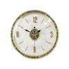 Ergocar Natural Shell Wall Clock, Creative Silent and Tick-Free Wall