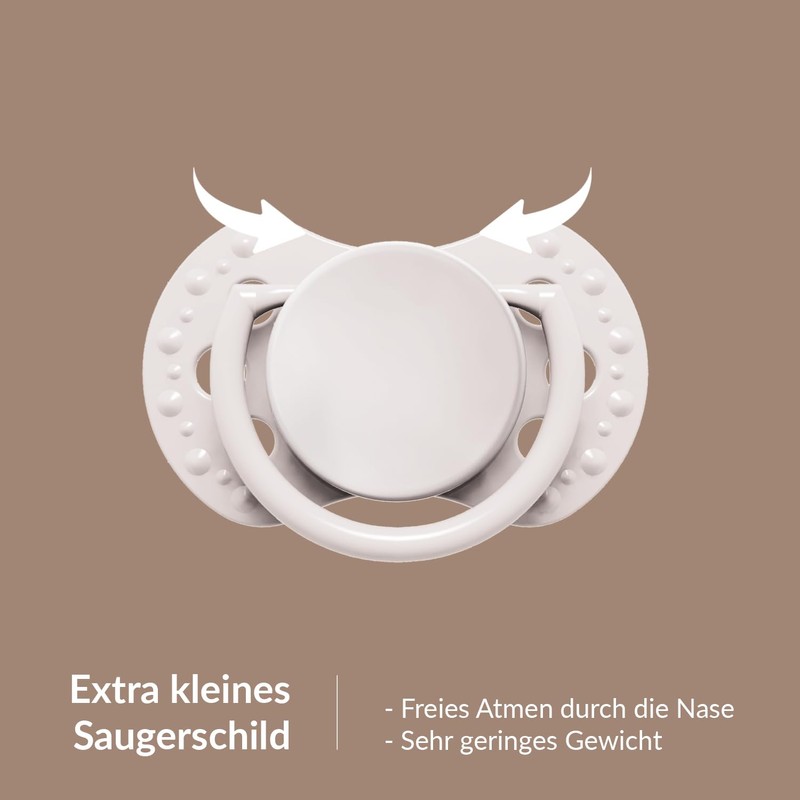 Difrax Lovi Dynamic Dummy Newborn Pink