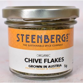 Steenbergs Organic Chives Standard Jar - 5g Dried Herb