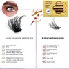False Eyelashes Mix 10-16mm 40Pcs Lashes Clusters Wear Glue-free and