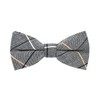 axy Mens Bow Tie with Pocket Square Set for Suit