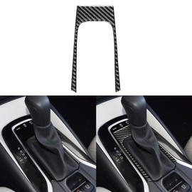 NVCNX Real Premium Carbon Fiber for Toyota Corolla & Cross 2020-2025 2021 2022 2023 2024 Hybrid Hatchback L LE XLE SE XSE FX Car Center Console Gear Shift Frame Cover Interior Trim Accessories 1PC