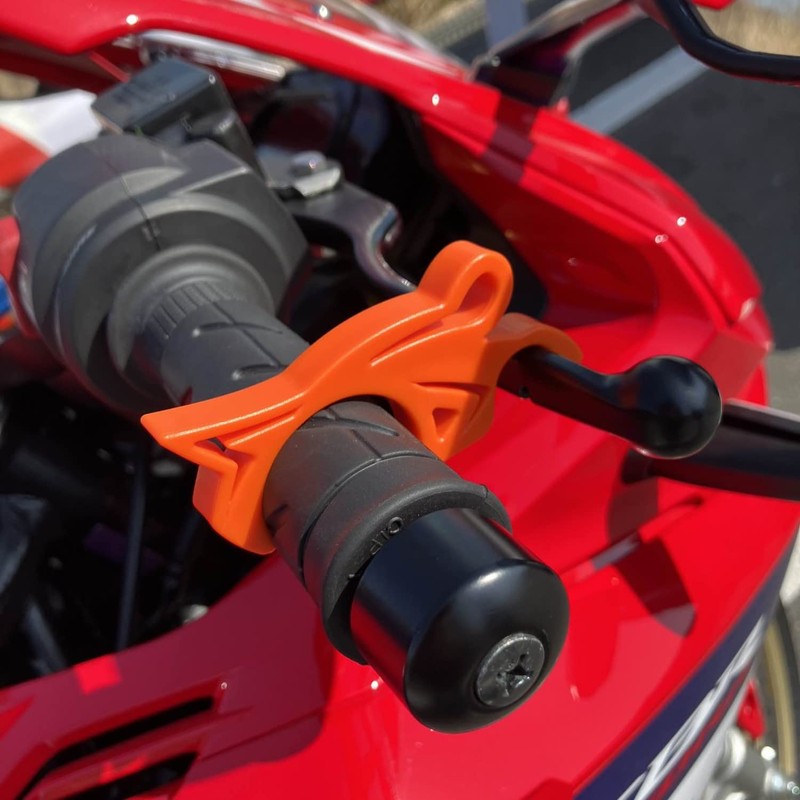 Yamashiro YK-040RD Motorcycle Brake Lever Lock EVO Red General Purpose