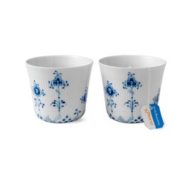Royal Copenhagen 1017047 Blue Elements Cup, 8.5 fl oz (250 ml) Pair, Wedding Gift