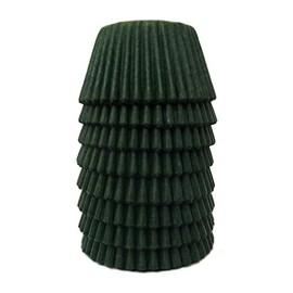 Scrumptious Sprinkles Mini Muffin Cases, Dark Green x 120,7x3x3 cm