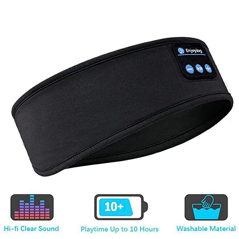 Sleep Headphones BT Headband Soft Sleeping Wireless Music Sport Headbands