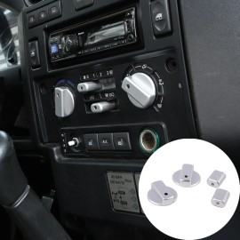 car-king888 Accessories For Land Rover Defender 04-18 Air Condition Adjustment Button Cover