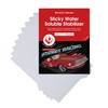 Richword Selected Printable Water Soluble Stabilizer Paper 8.5"x11" - Sticky