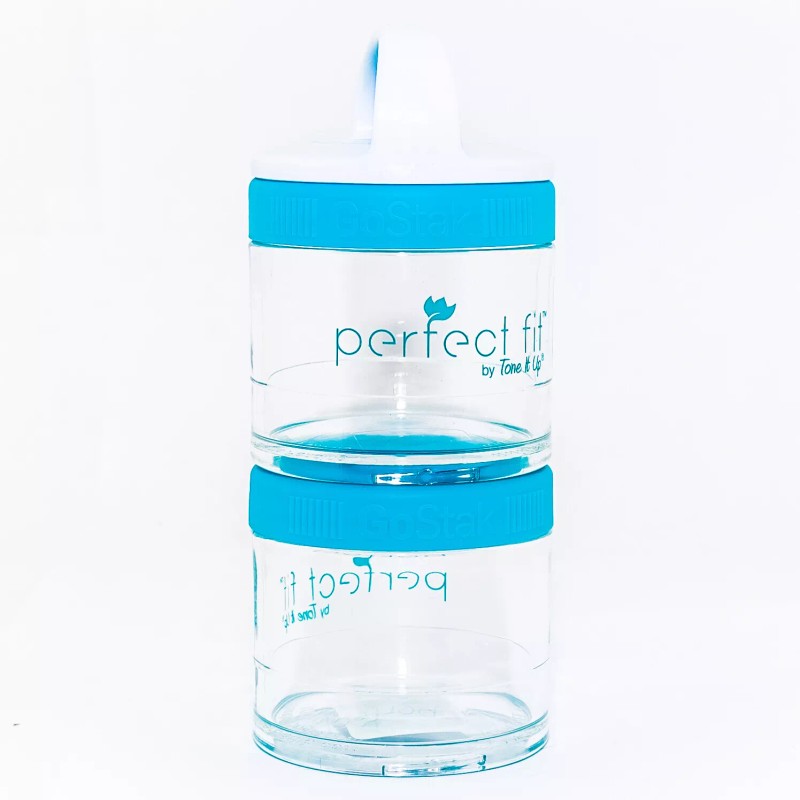 GoStak Perfect Fit Blender Bottle By Tone It Up Powder