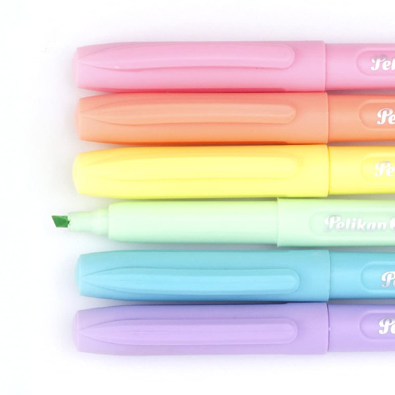 Marcatextos 214 Pastel Pelikan Con 10 Piezas