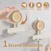 Cinola Razor Holder for Shower 1 Pack, Suction Cup Shaver