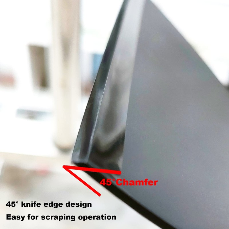 6 Pack Putty Scrapers Set,Flexible Plastic Paint Scraper Tool for