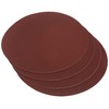 WEN 12SD80 12-Inch 80-Grit Adhesive-Backed Disc Sandpaper, 4-Pack