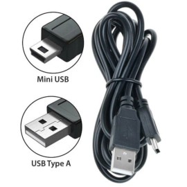 Fite ON 4ft Mini USB 2.0 Cord Charger Cable Lead For TI Nspire CX and CX Cas TI 84 Plus