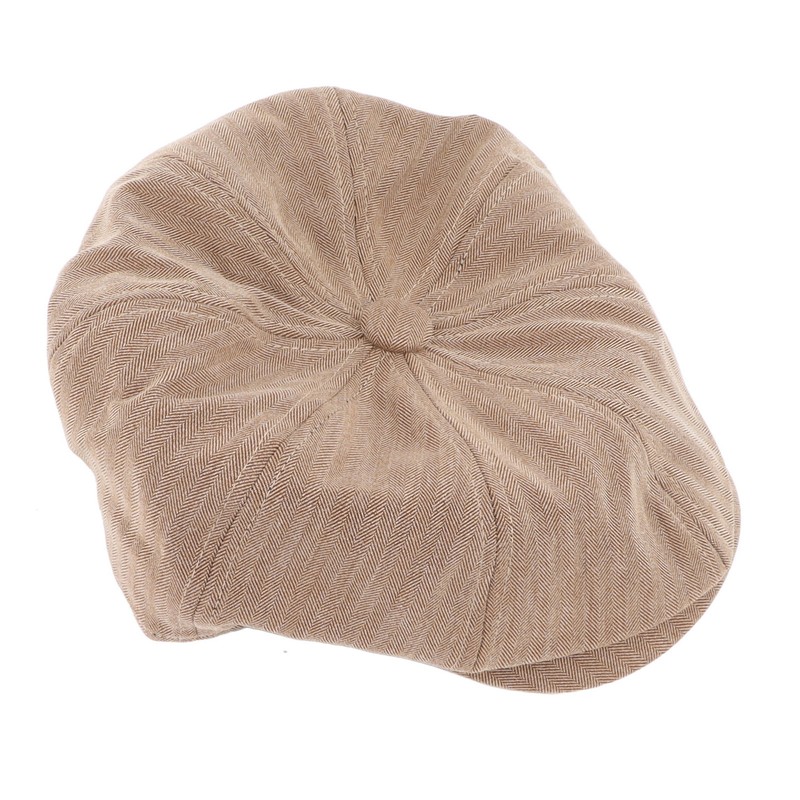 Men Newsboy Hat Vintage Style Soft Cotton Casual Octagonal Hats