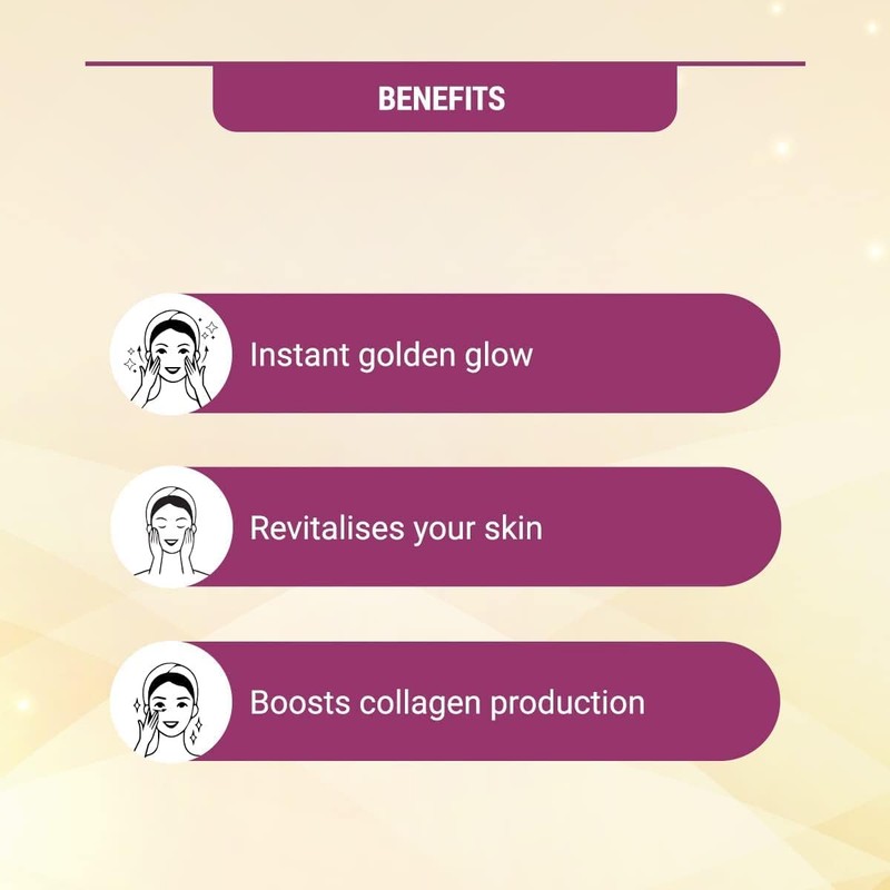 Lotus Herbals Radiant Gold Facial Kit For Instant Glow With