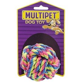 Multipet 2.5" Nuts for Knots Dog Toy