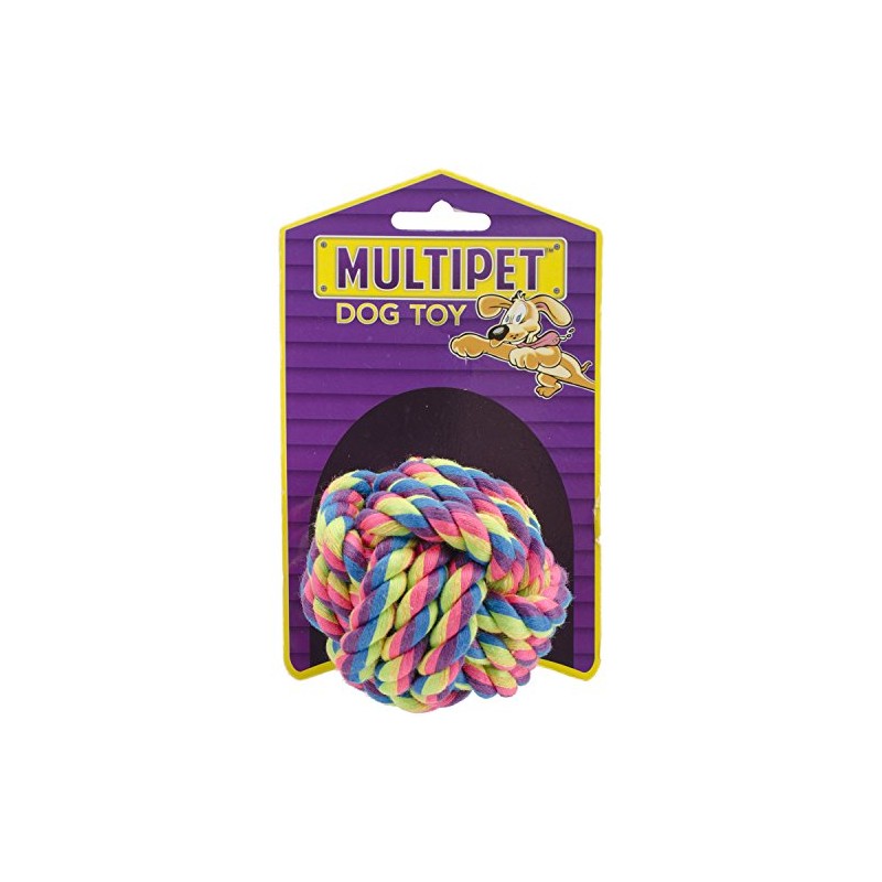 Multipet 2.5" Nuts for Knots Dog Toy