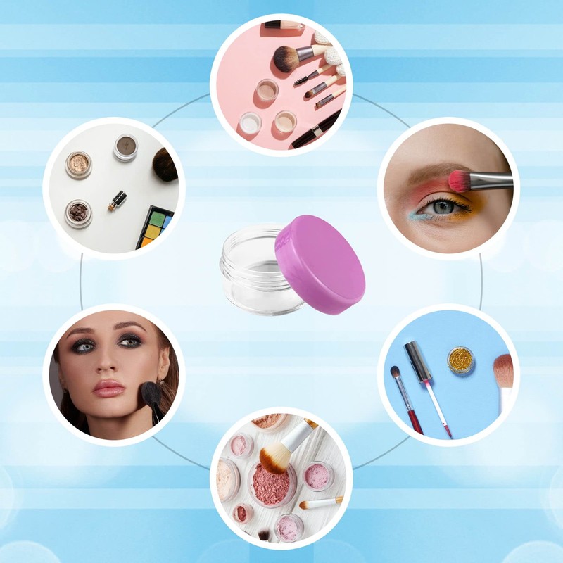 12 pcs 5 Gram/5ml Jars with 1 Mini Spatulas, Sample