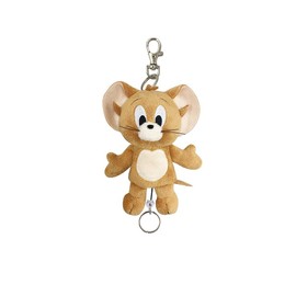 SK Japan Tom and Jerry Plush Reel Key Cover Jelly