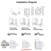HAFELE 110 Degree Kitchen Cabinet Cupboard Soft Close Door Hinge