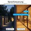 EIGHTREE WiFi Outdoor Socket, Timer Switch with Current Measurement, IP44