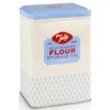 Set of Plain & Self Raising Flour Tins