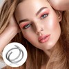 Elkuaie 12PCS Nose Ring, 6/8/10mm Double Nose Ring, Spiral Single